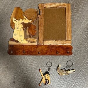 Wooden photo frame